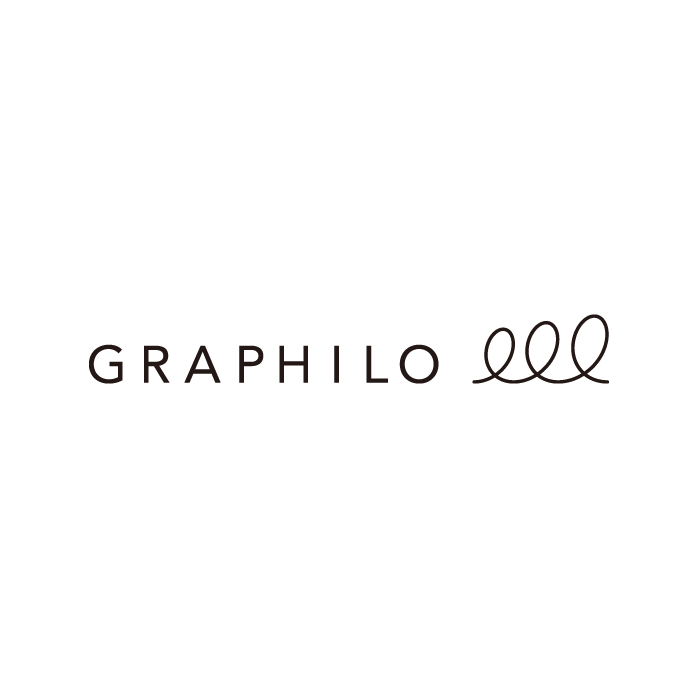 GRAPHILO ステーショナリー・文具商品のシンプルなロゴマーク・ロゴタイプ（神戸）