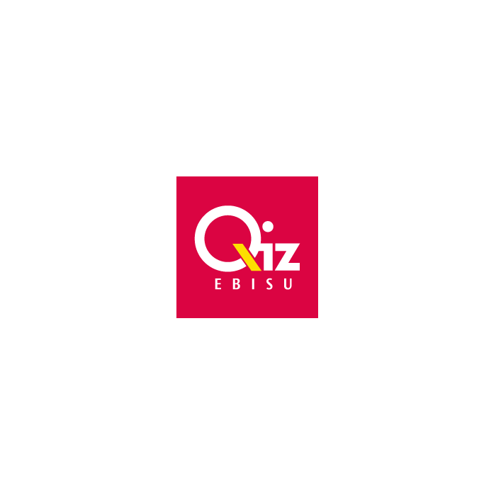 QIZ 恵比寿 商業施設のロゴタイプ（東京）